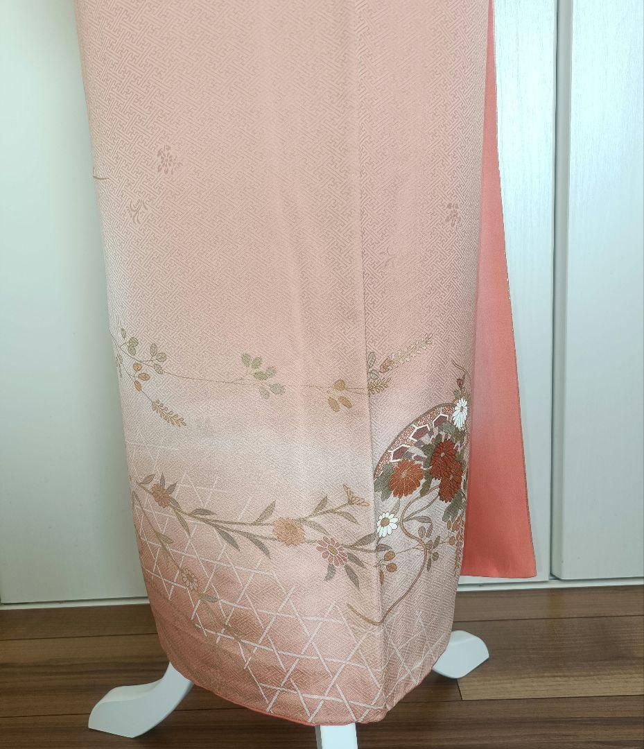 正絹訪問着　フルセット4点　入学式　卒業式　結婚式　宮参り