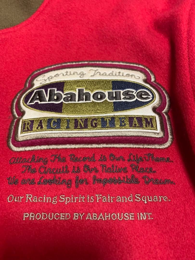 超美品　Abahouse レザースリーブ 90's スタジャン　袖丈牛革