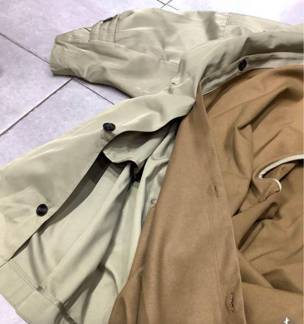 人気新作　Toteme トーテム カーキ色チェスターコート