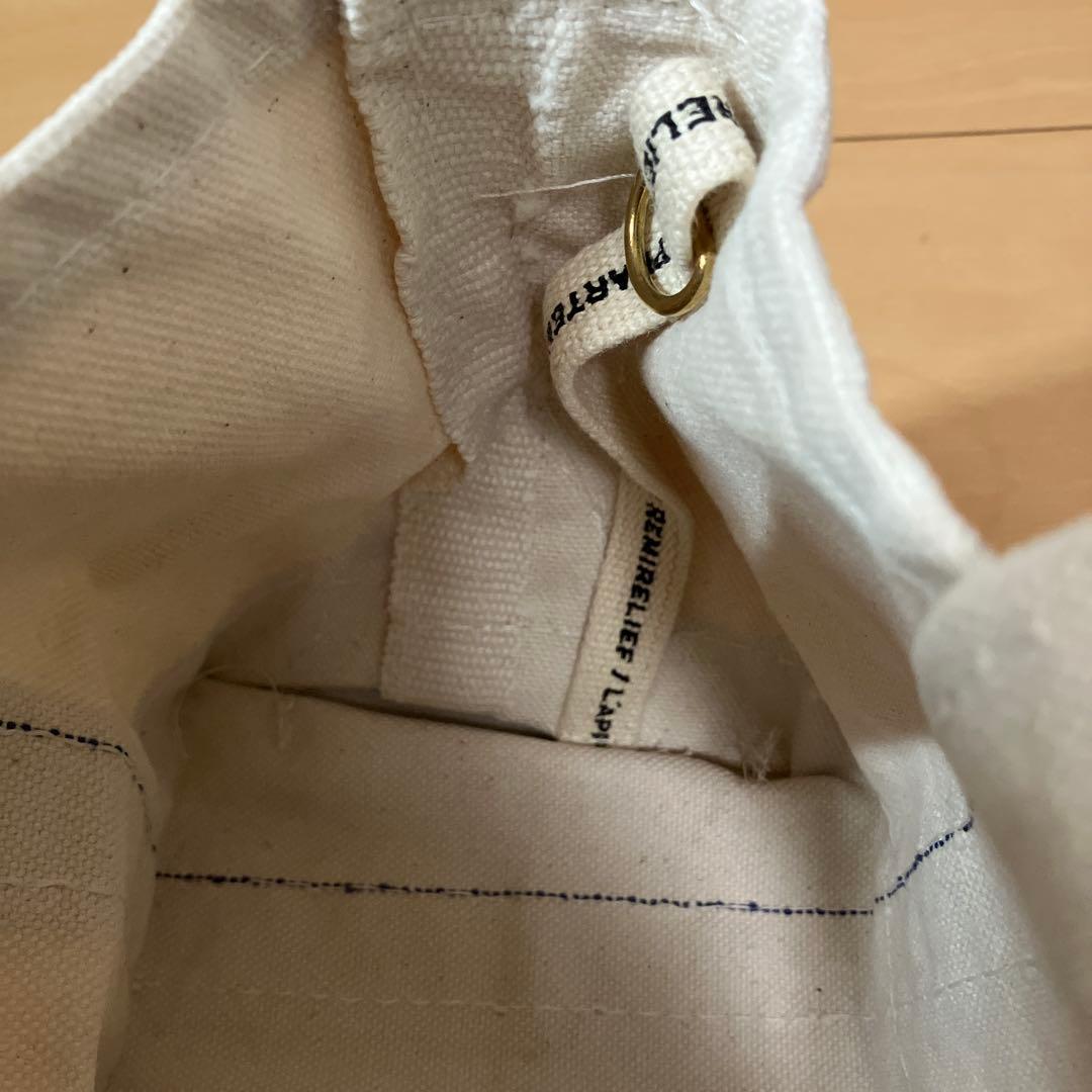 【人気商品】エルエルビーン アパルトモン レミレリーフ Dカン付 トートバッグ