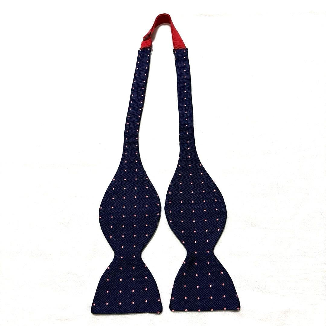 TURNBULL&ASSER ターンブル＆アッサー　蝶ネクタイ　ネイビー　美品