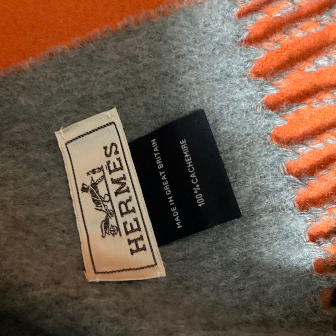 エルメス　レクトヴェルソ　マフラー　ユニセックスモデル