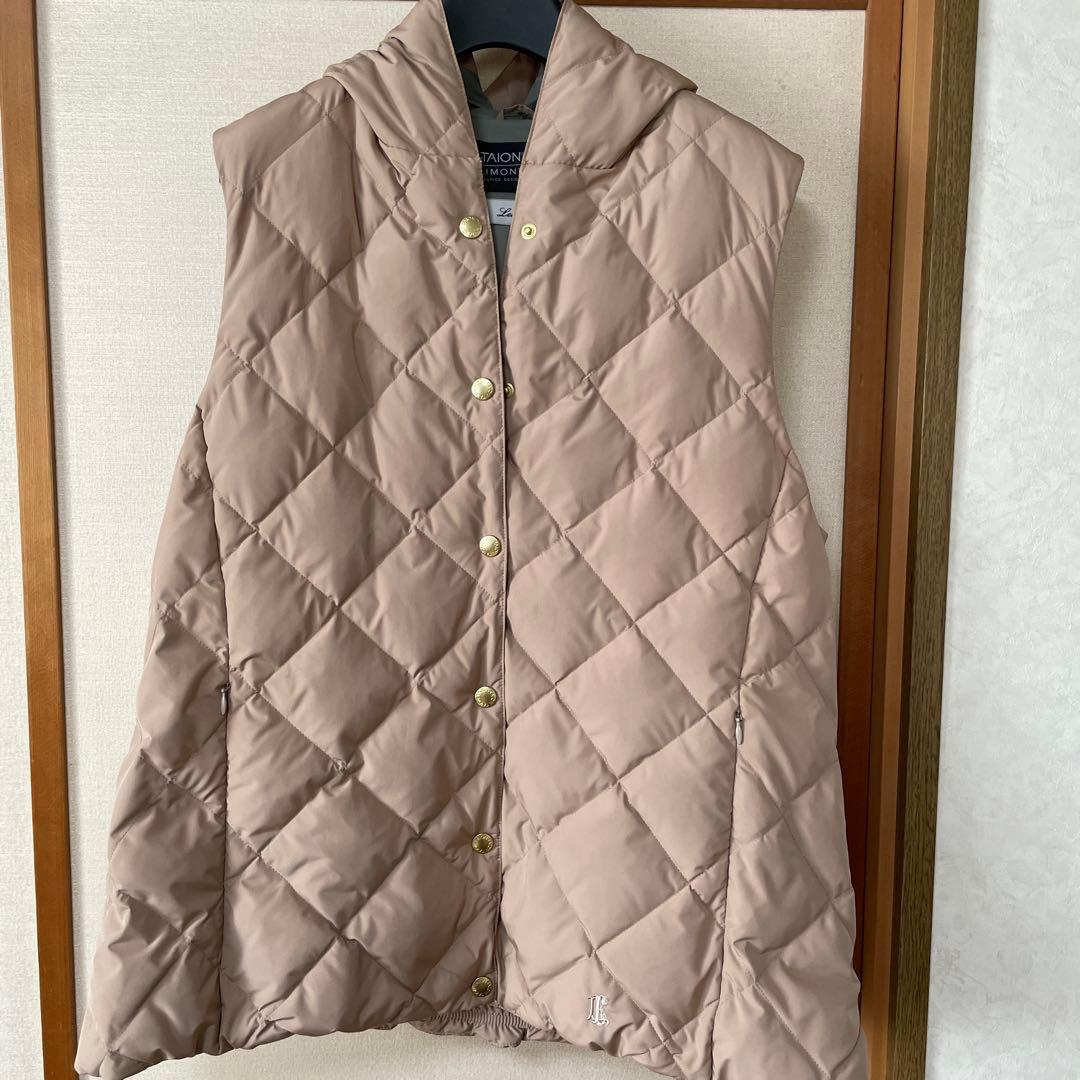 2024年秋TAION リモンタ製 レリアンコラボ フードキルティングベスト