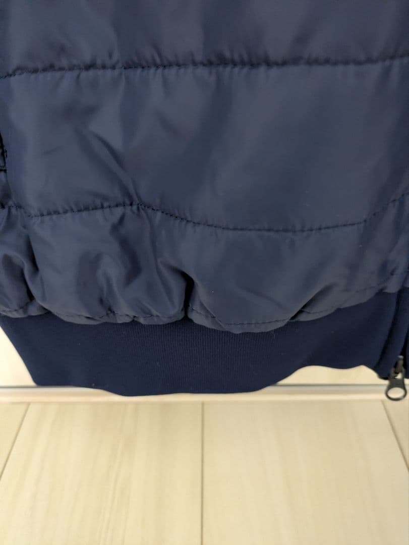 パーリーゲイツ 4WAY　中綿ジャケット　リバーシブル 紺＆黒　サイズ6 　美品