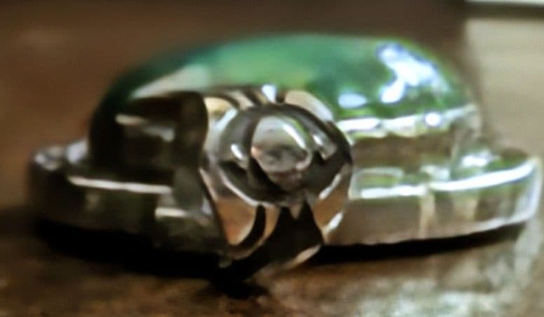 [アメリカ・インディアン]ターコイズ シルバーペンダント