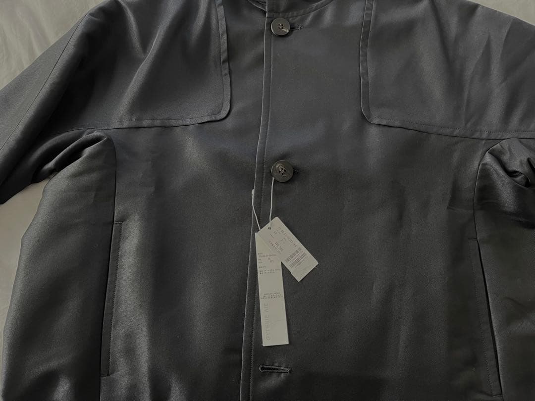 新品　ギャルリーヴィー　シェイプメモリー フーデッドラグランコート