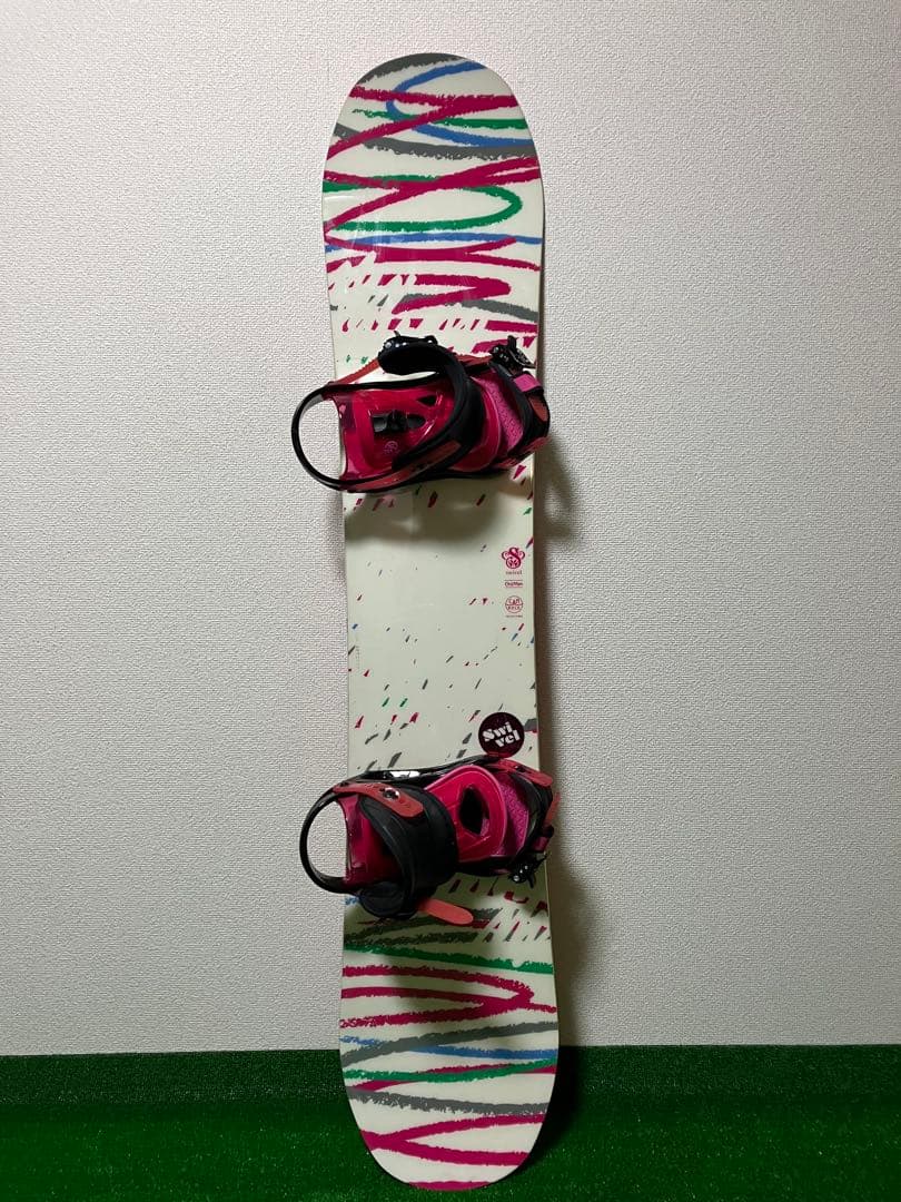 SWIVEL　スノーボードセット　143cm　ビンディングM　初心者オススメ