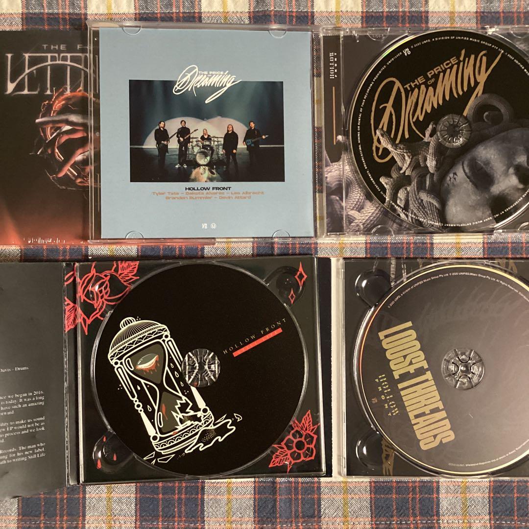 HOLLOW FRONT 4枚セット メタルコア