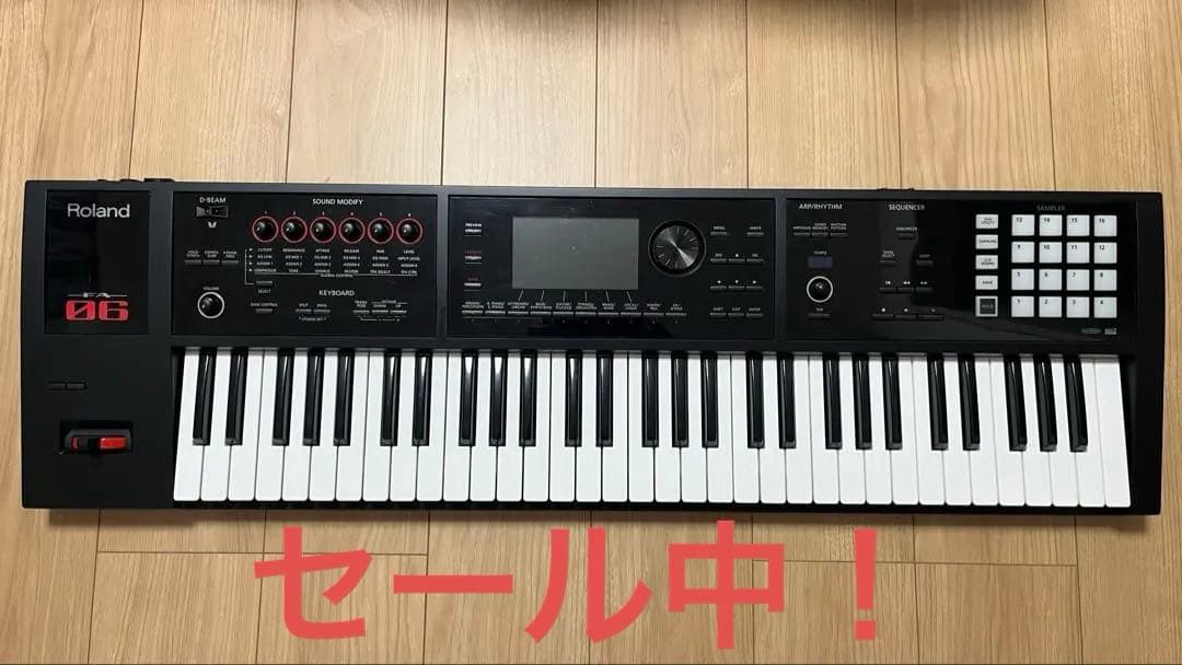 【完品】セール中！Roland FA-06 シンセサイザー 61鍵 【おまけ有】