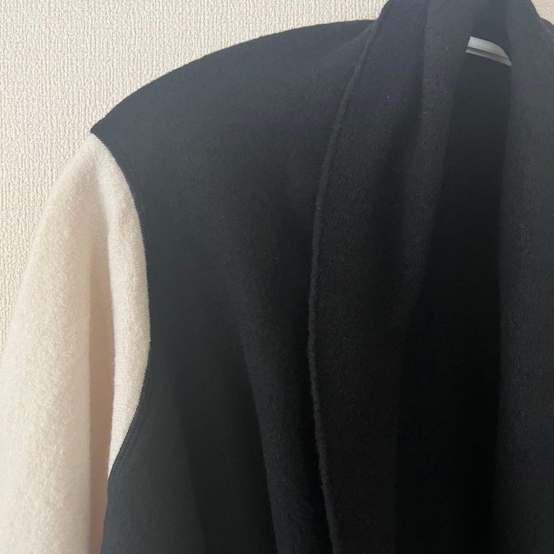 PLAIN PEOPLE ＊SULTAN圧縮ウールニット片袖ストール