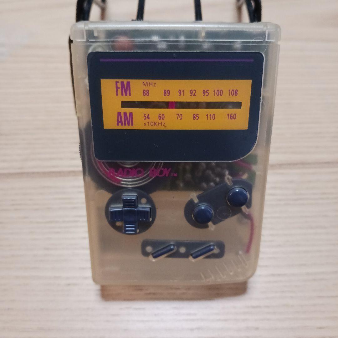 希少　RADIO BOY Nintendo　クリアケース FM/AMラジオ