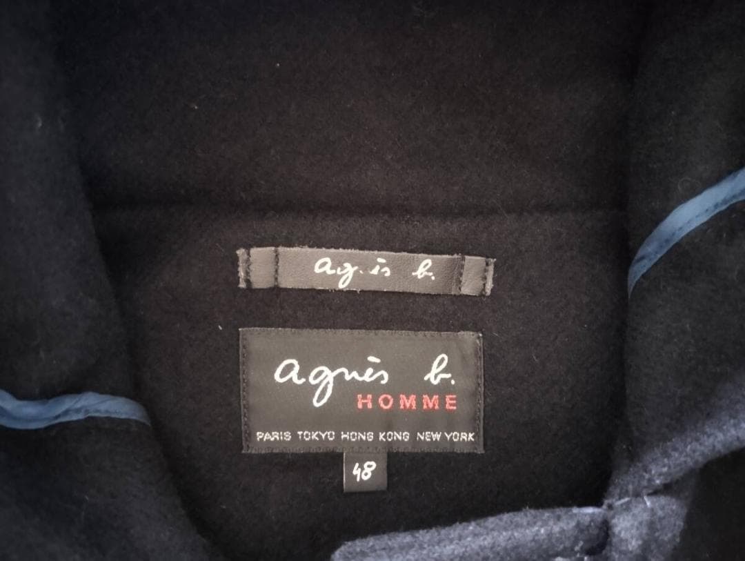 【美品】アニエスベー Agnes b. ダッフルコート Size48