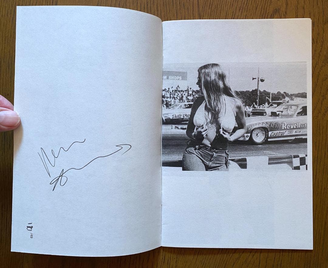 Ari Marcopoulos & Richard Prince ZIN サイン