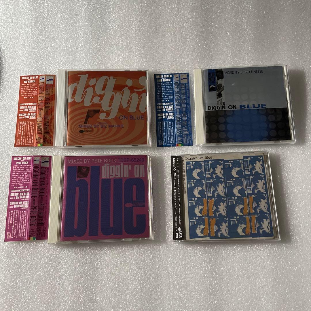 4枚セット Diggin' On Blue / Mix CD Blue Note