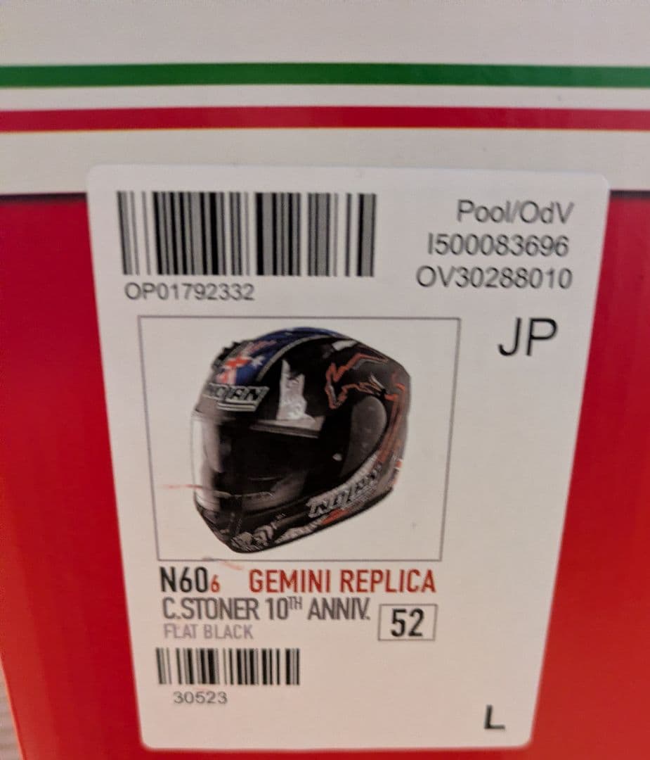 NOLAN N606ストーナー10th ANNIVERSRARY わたり様