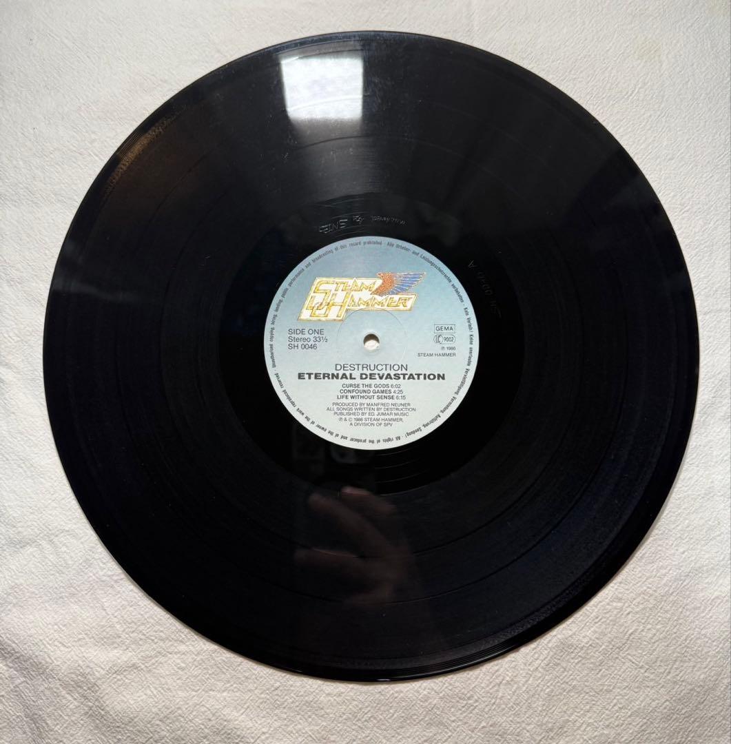 DESTRUCTION「ETERNAL DEVASTATION」LP