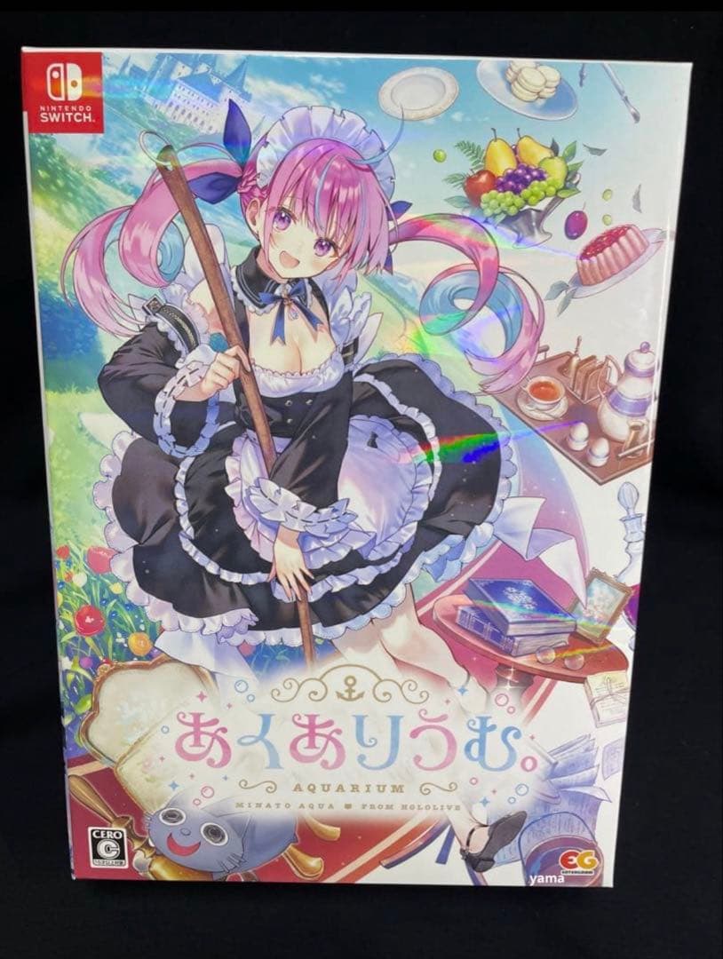 ホロライブ 湊あくあ Nintendo switch あくありうむ 生産限定版