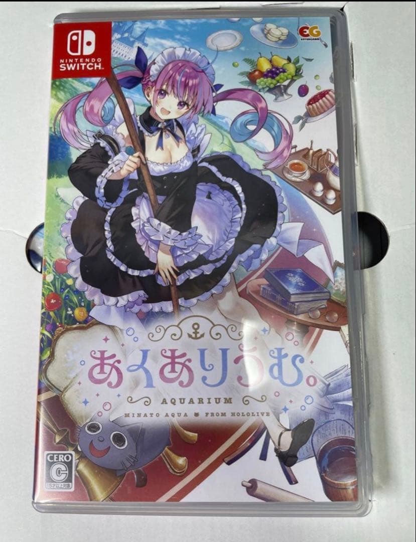 ホロライブ 湊あくあ Nintendo switch あくありうむ 生産限定版
