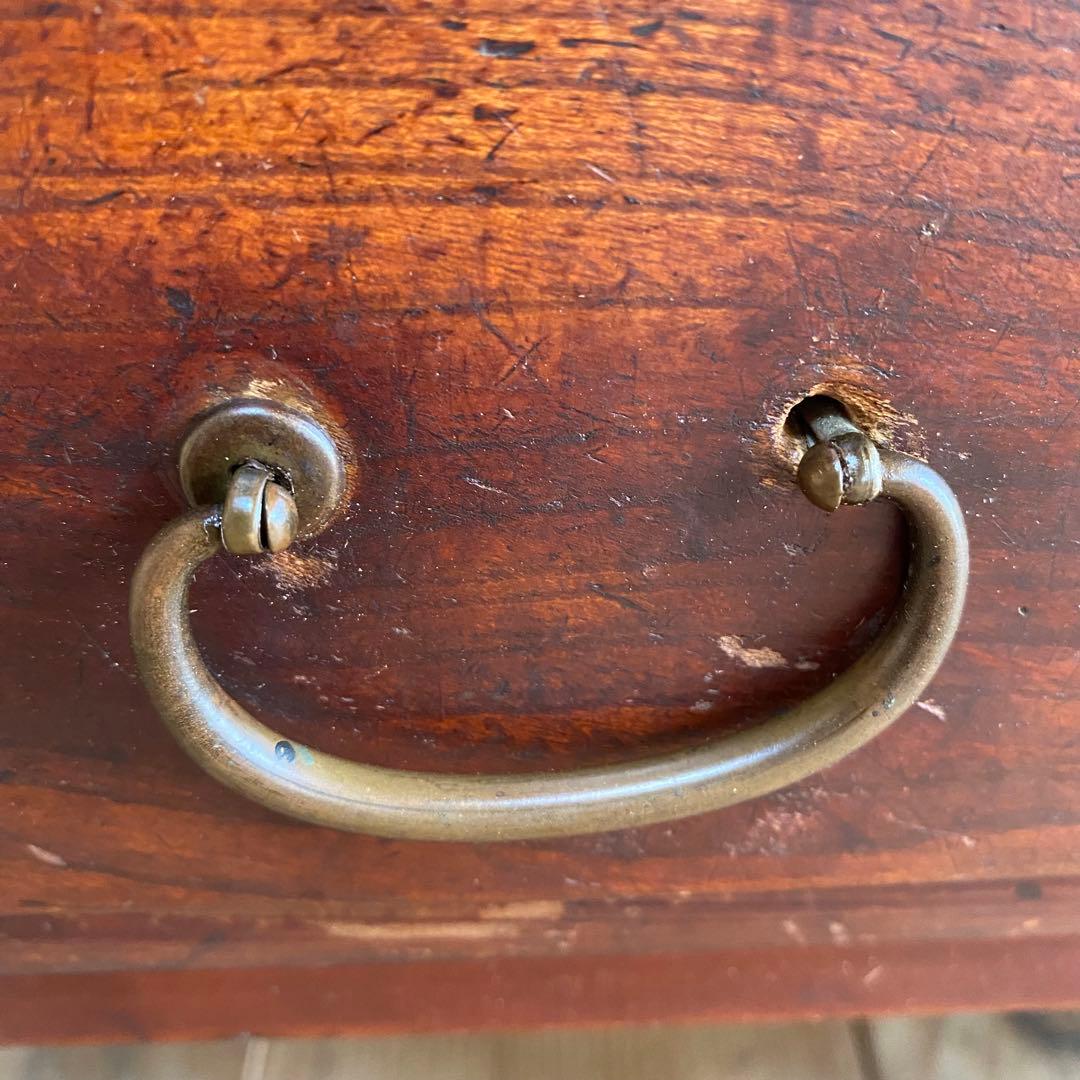 アンティーク ガラス戸 チェスト ローボード テレビ台 レトロ 無垢材 z963