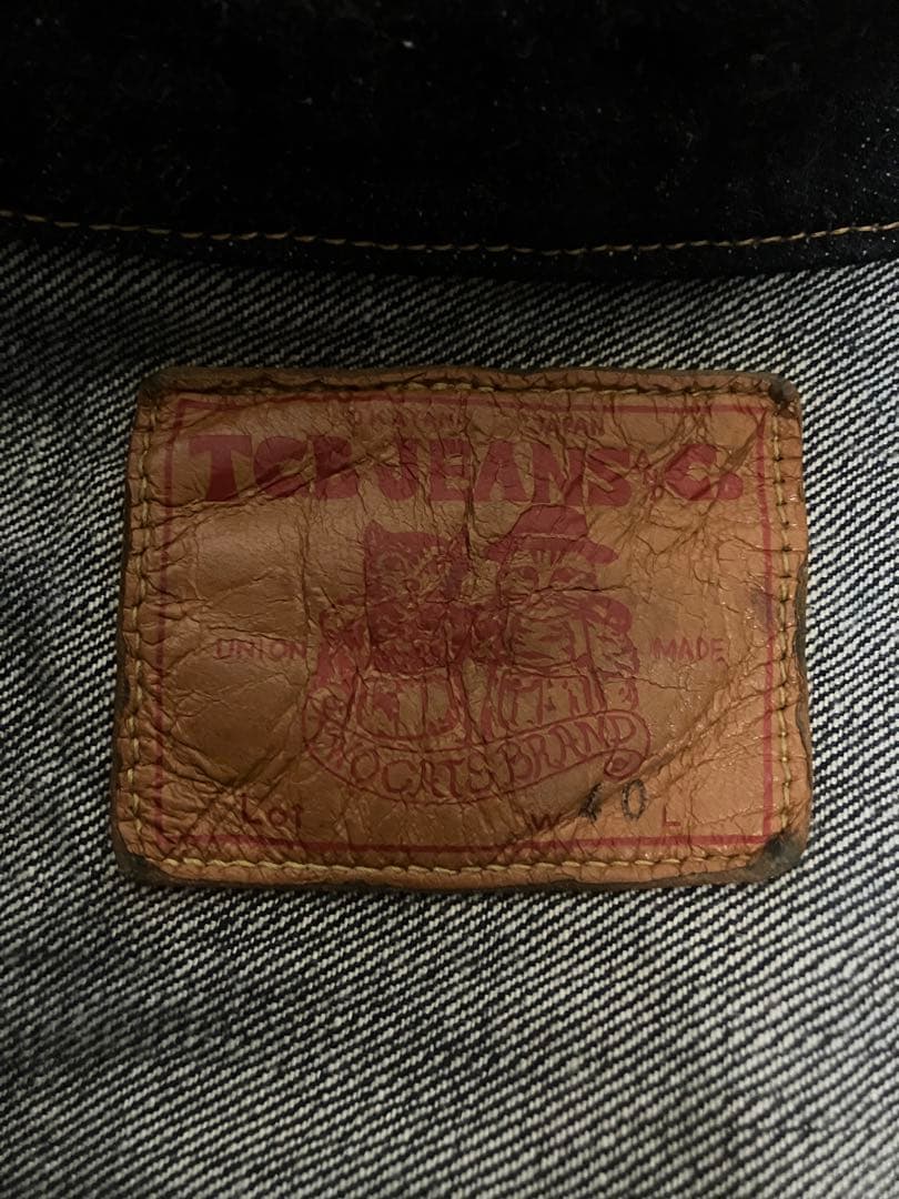 TCB jeans 30s デニム ジャケット Gジャン 40 Tバック