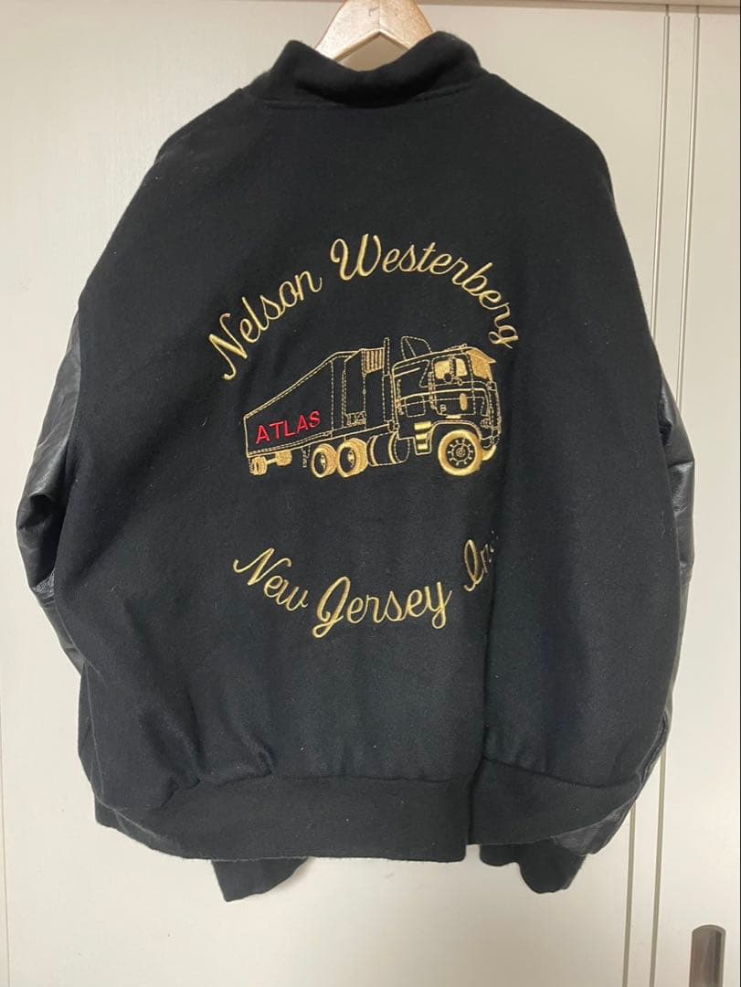 アメ製スタジャン USA製 2XL アメカジ カークラブジャケット　GAME