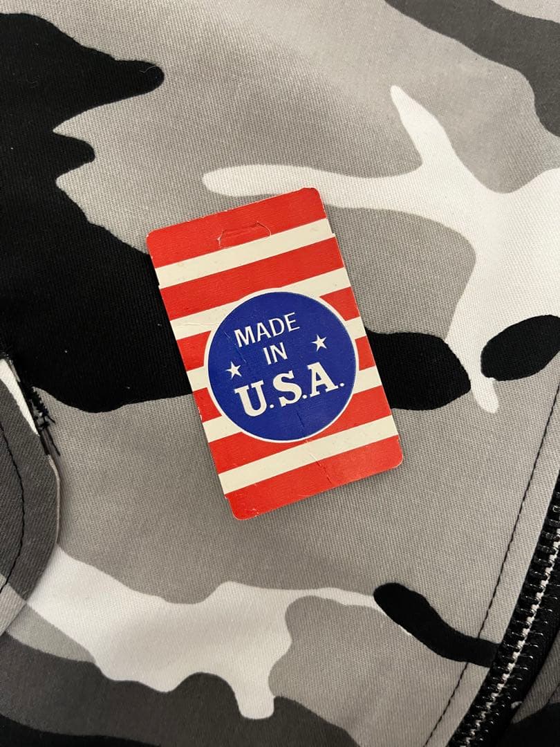 MA-1 カモフラージュジャケット 迷彩 made in usa 田邊の角煮着用