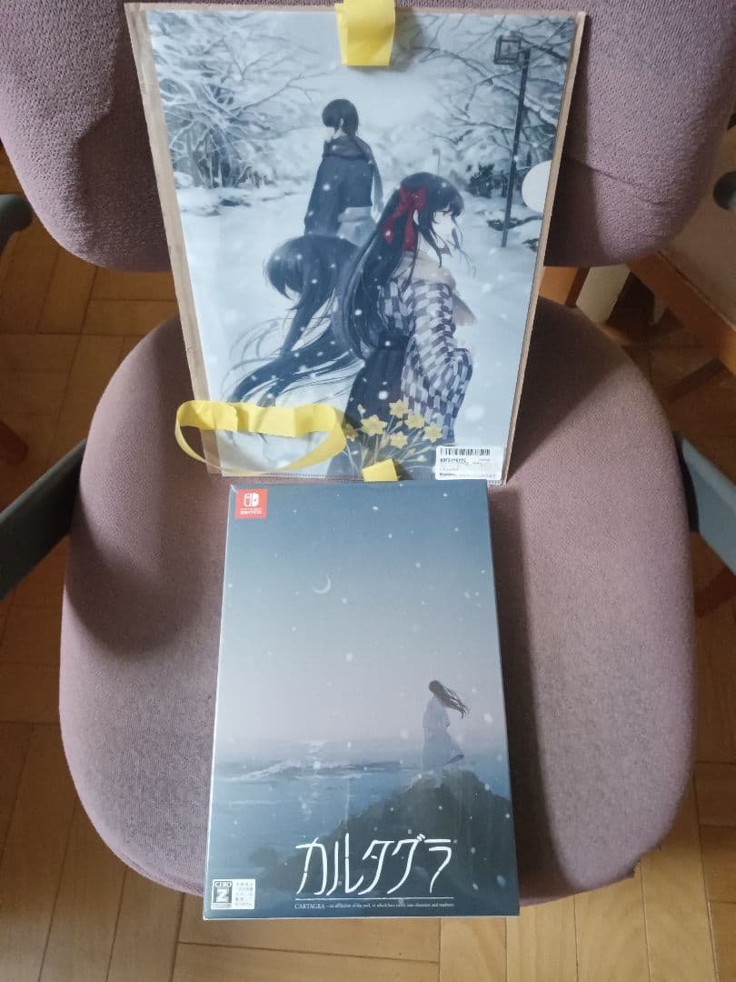 Switch カルタグラ 初回限定版アマゾン限定A4クリアファイル付
