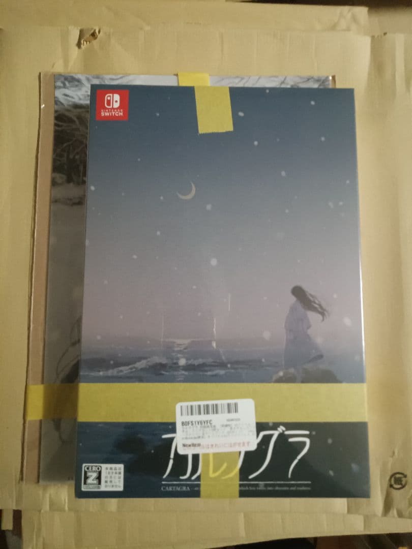 Switch カルタグラ 初回限定版アマゾン限定A4クリアファイル付