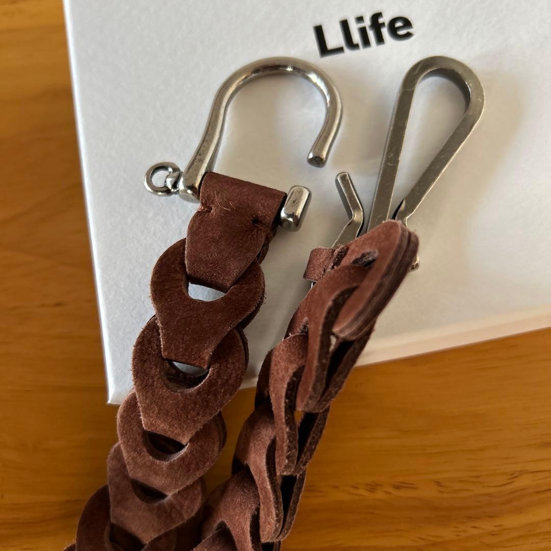 【完売品】Llife LEATHER CHAIN WALLET CODE
