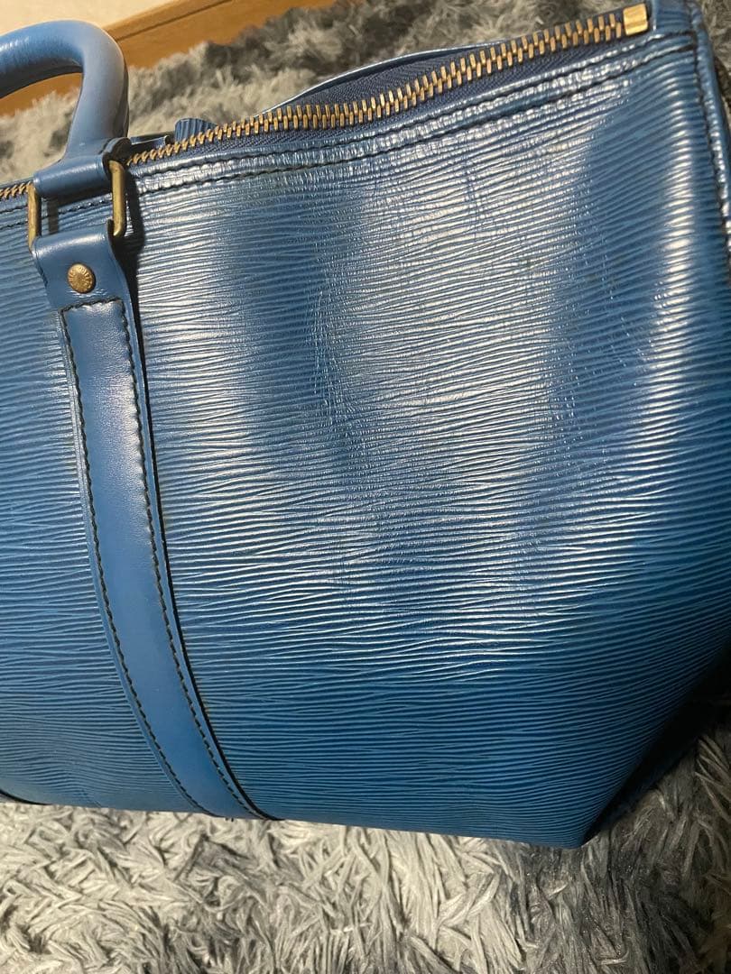 【正規品】ルイヴィトン エピ キーポル50 LV 青