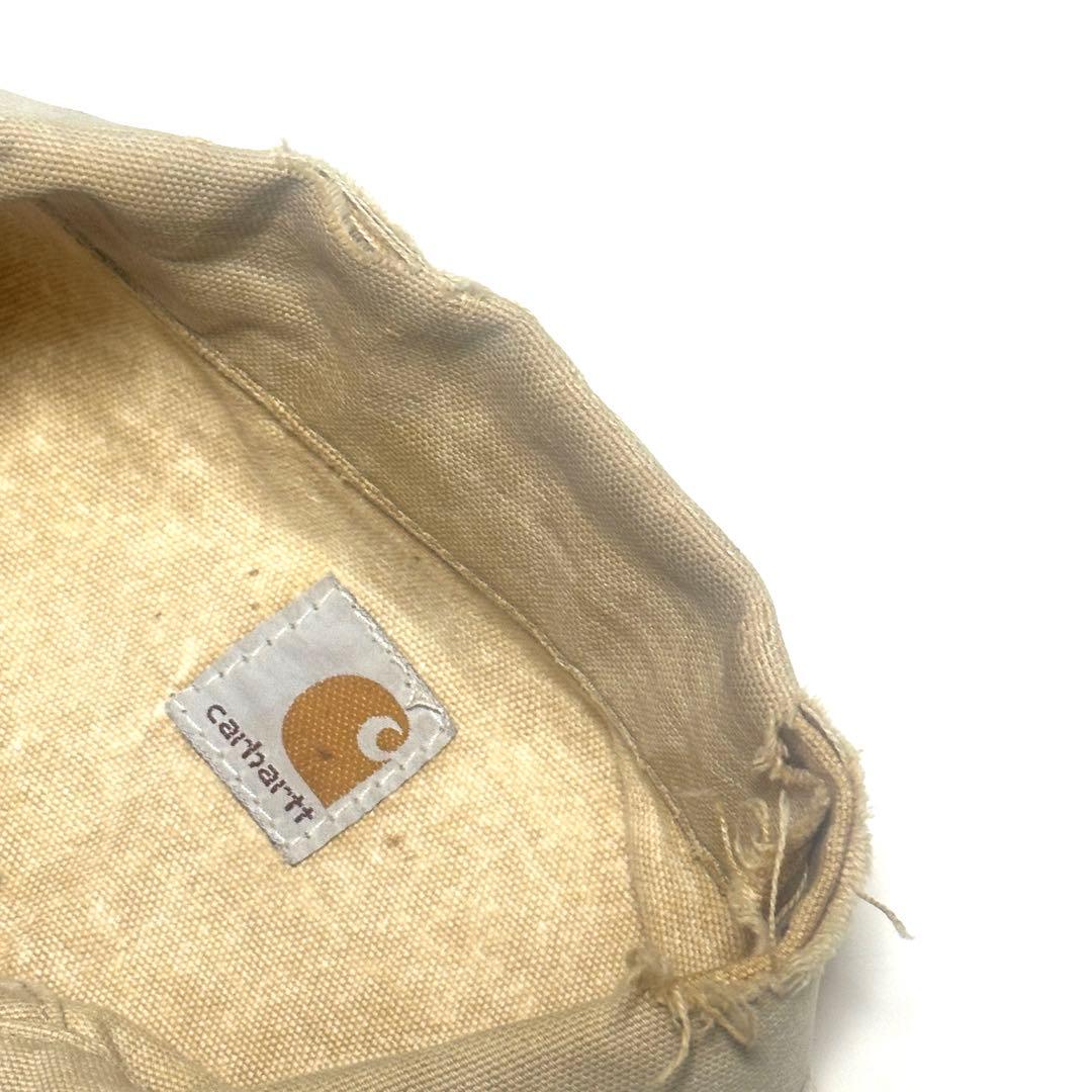 Carhartt トラッカージャケット フェード ボロ 裏地なし 80s 90s