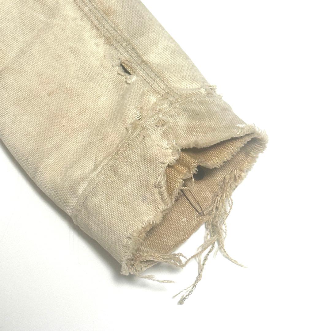 Carhartt トラッカージャケット フェード ボロ 裏地なし 80s 90s