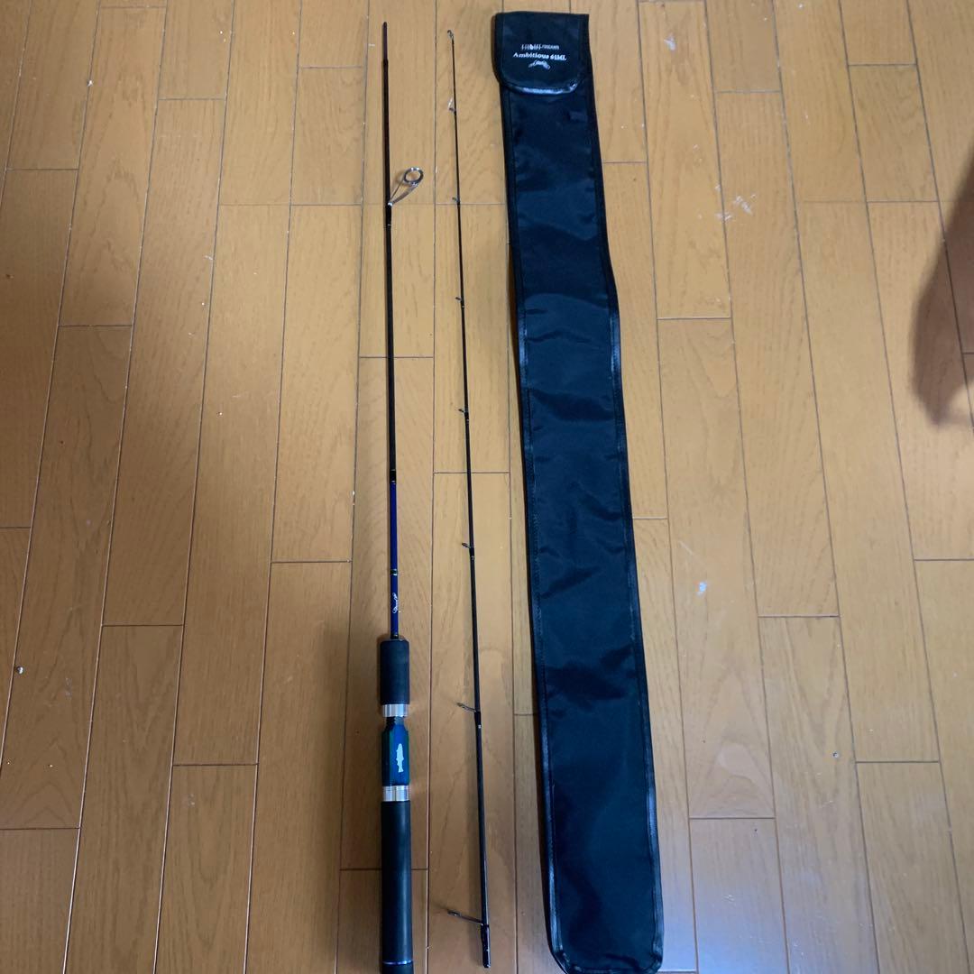 ノリーズ　トラウトプログラム　アンビシャス62ML中古