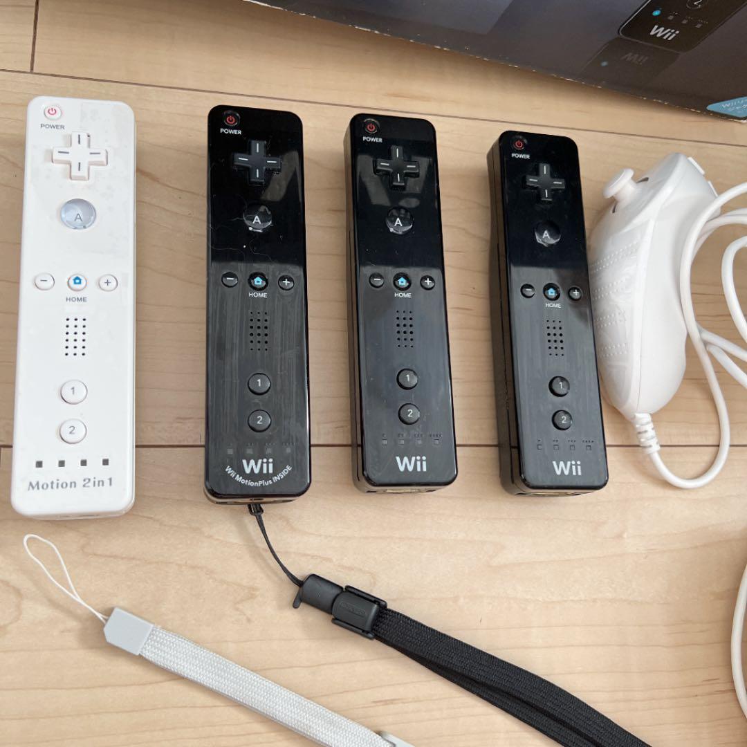 Nintendo Wii RVL-S-KJ 本体、リモコン