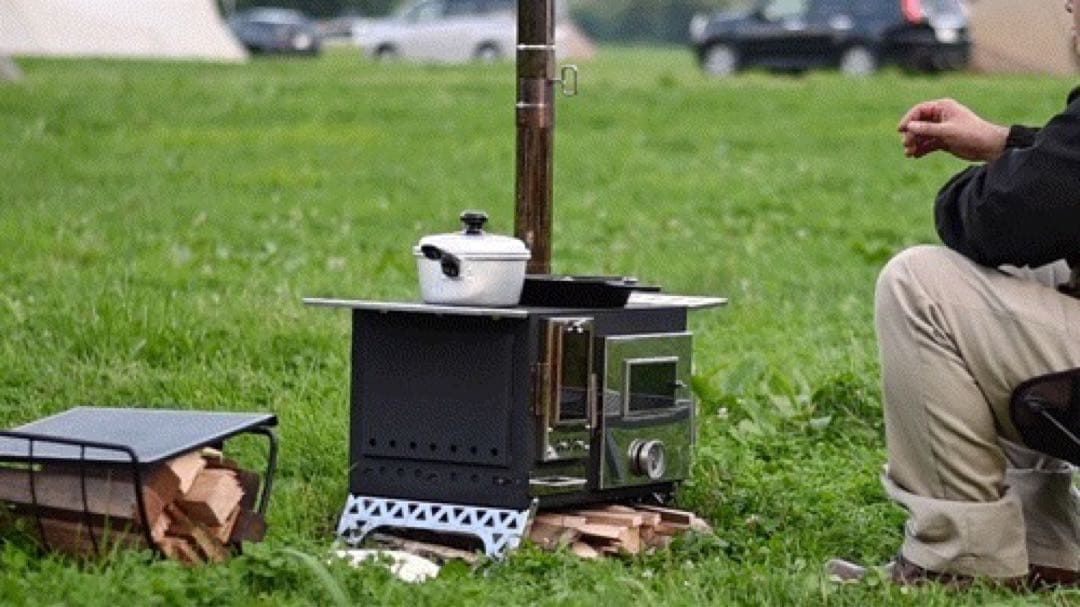 F&C 【展示品特価】フルセット オーブン一体型薪ストーブ STOVEN