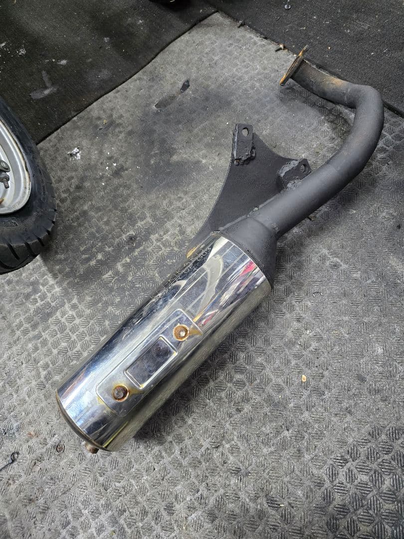 グランドアクシス90　JOG ZR チャンバー　 KN企画　G03 マフラー