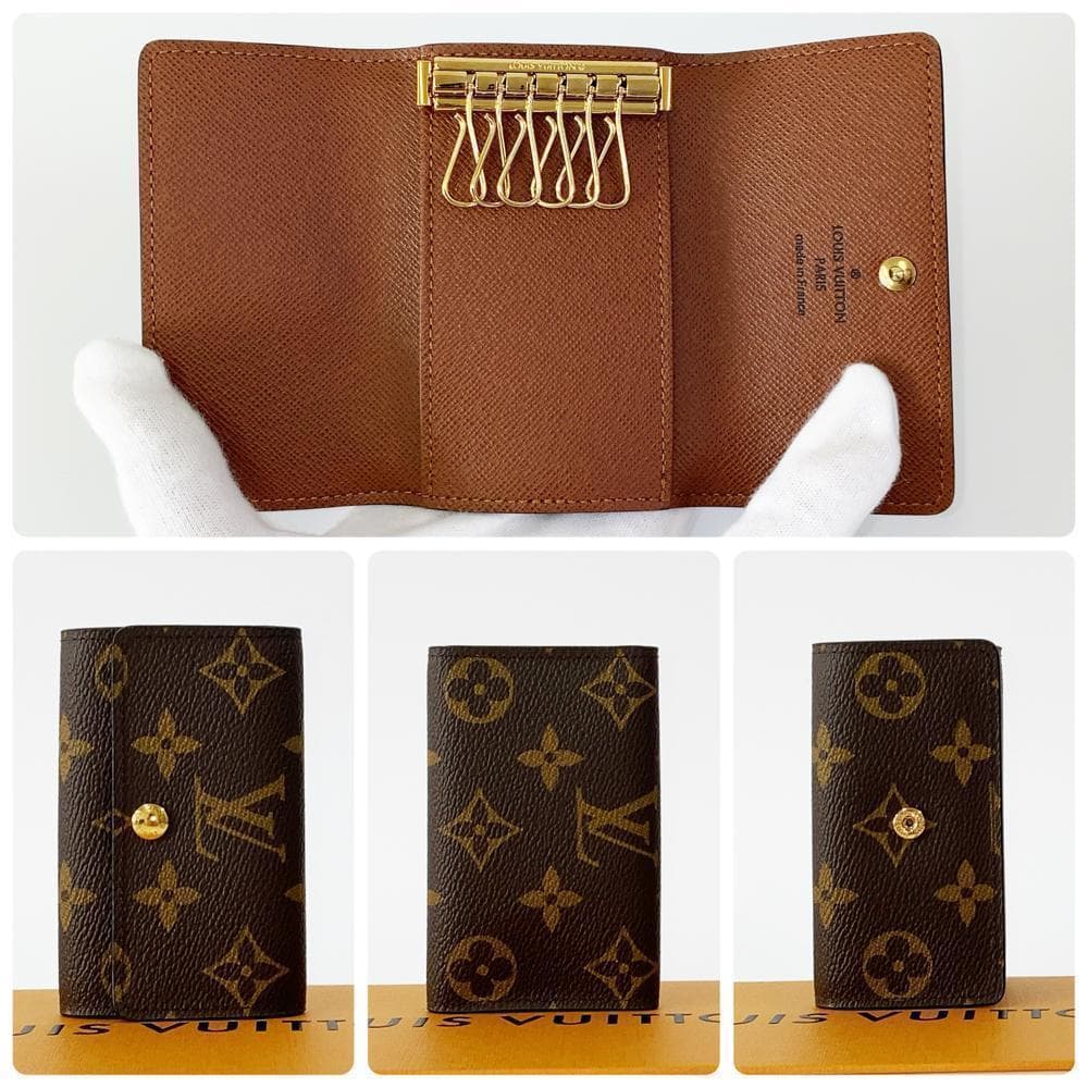 【未使用に近い】ルイヴィトン モノグラム キーケース ミュルティクレ6