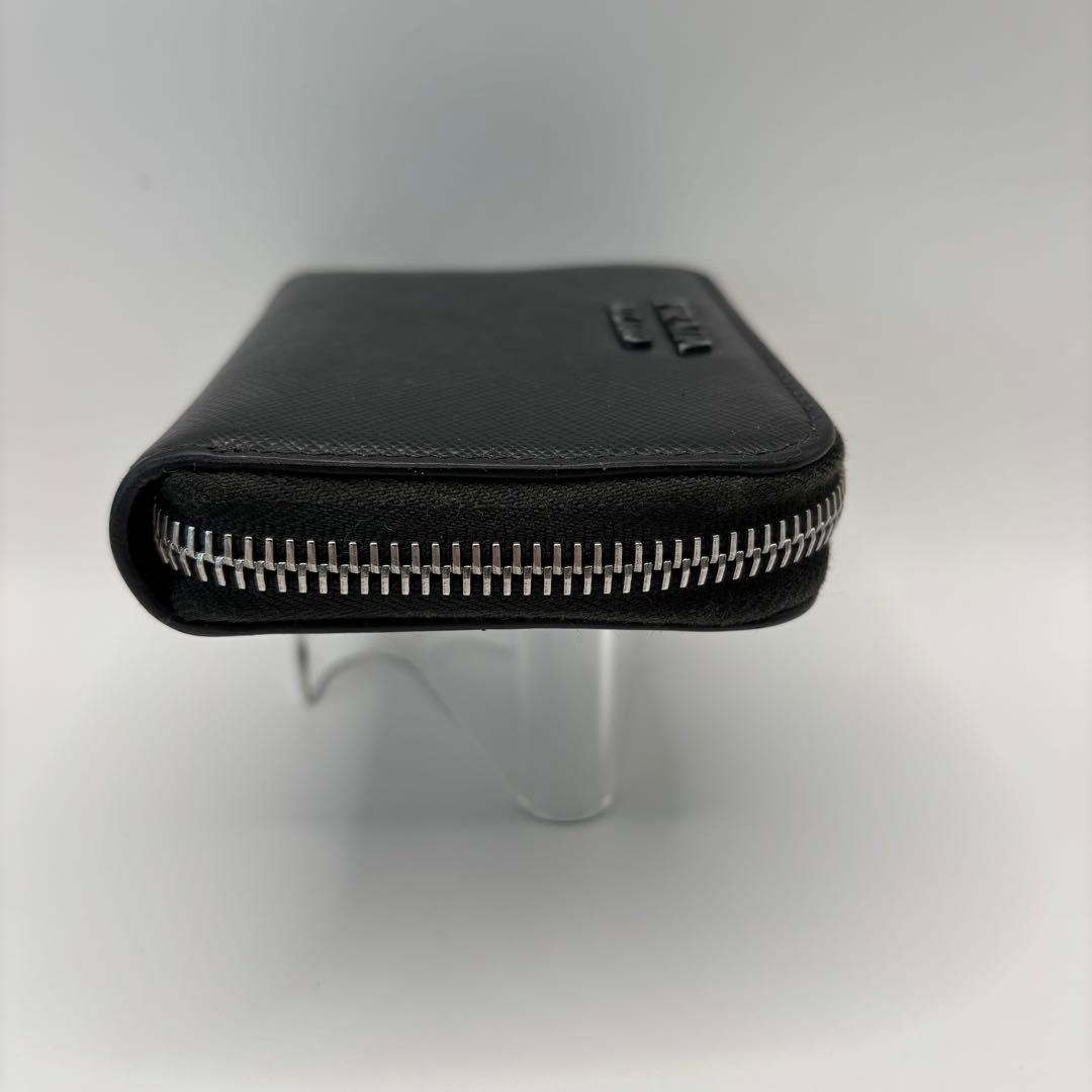 PRADA パース　ブラック　1MM268 ハート　SAFFIANO