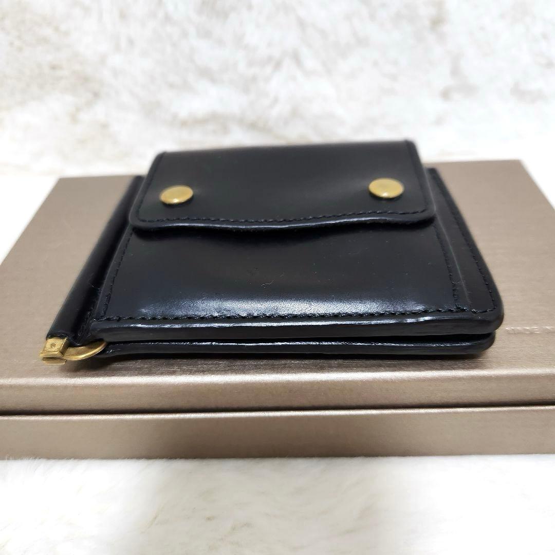 ✨美品✨スロウ　SLOW マネークリップ　小銭入れ　ケース　ブラック