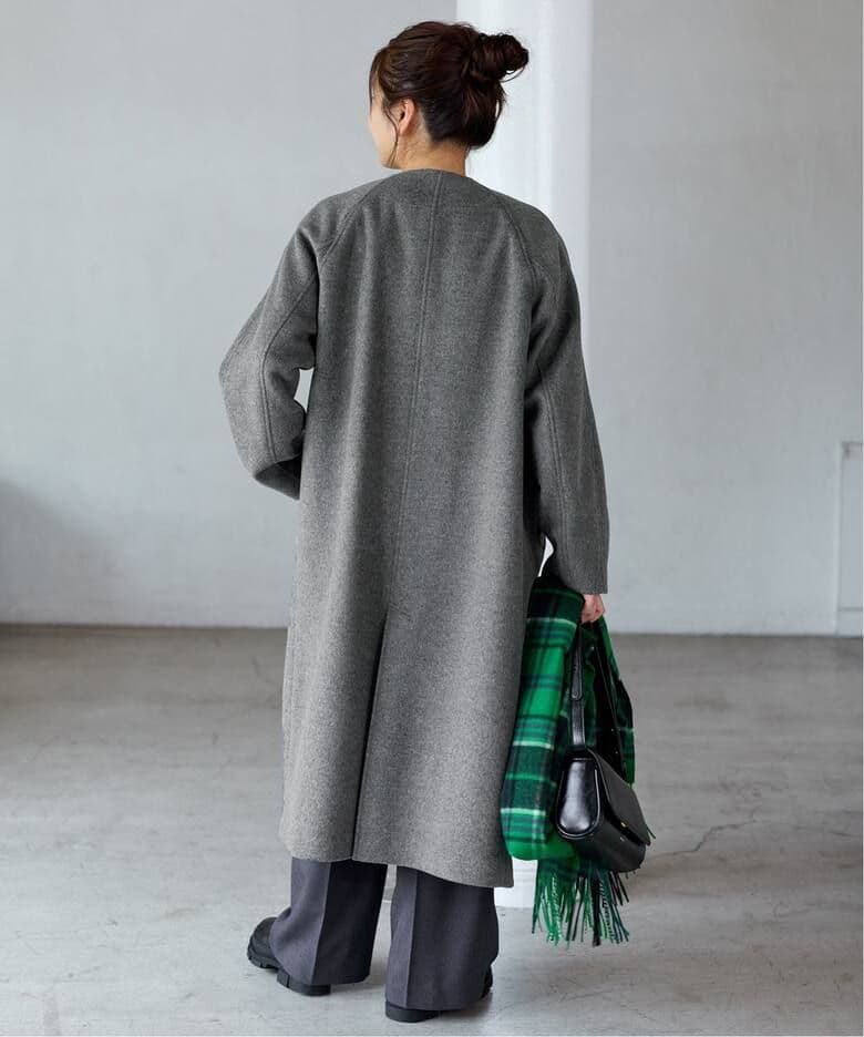 JOURNAL STANDARD スーパー140ビーバーノーカラーコート36