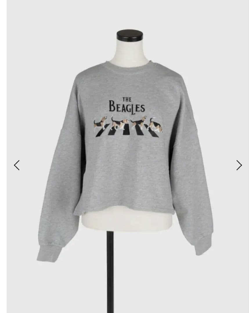 Vin \"THE BEAGLES\" 刺繍スウェット