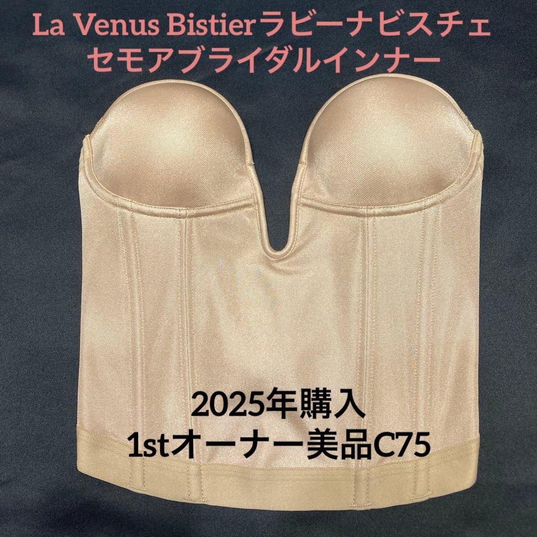 ゆき ⚠️プロフ必読⚠️専用 セモアブライダルインナーラビーナビスチェ C75