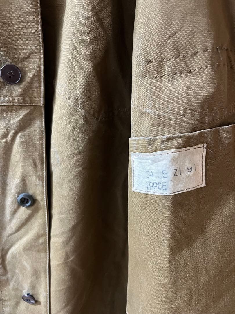 フランス国鉄 カバーオール ユーロワーク ジャケット 40s ヴィンテージ L