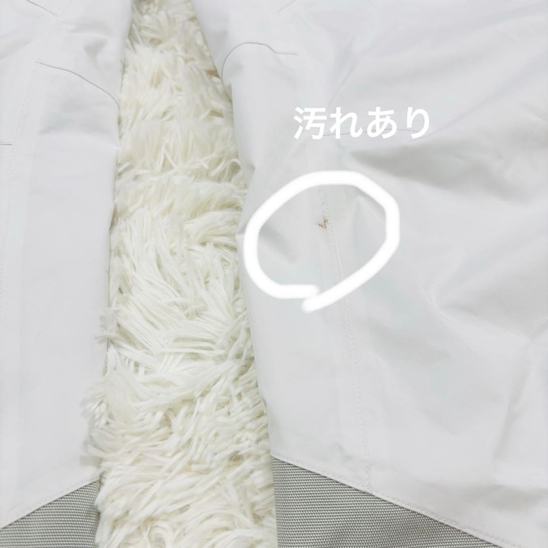 ◆503　良品　モンベル　ドライテックインシュレーテッド　ライトパンツ　白　Ｍ