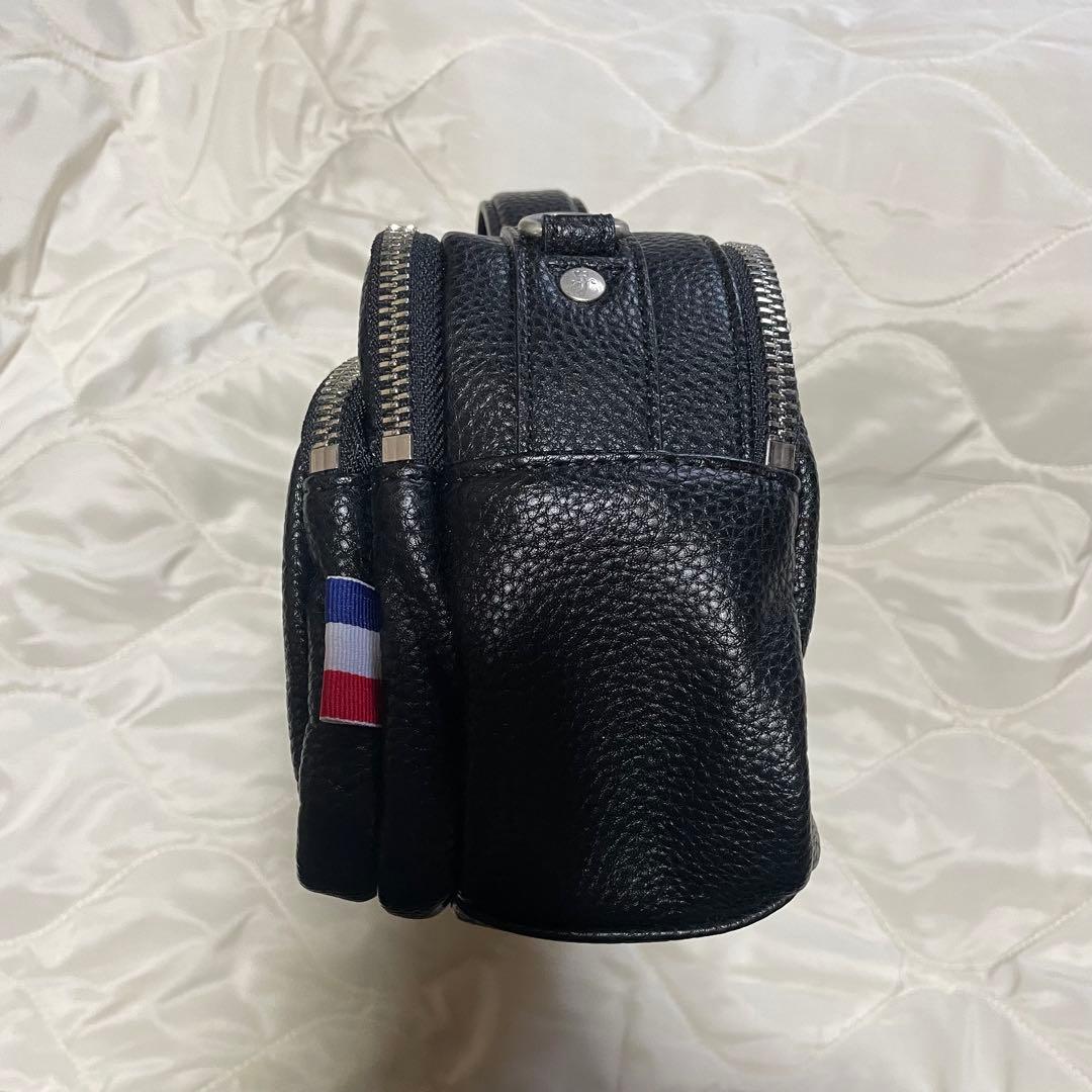 CASTELBAJAC ブラックレザー バッグ カステルバジャック レザーバッグ