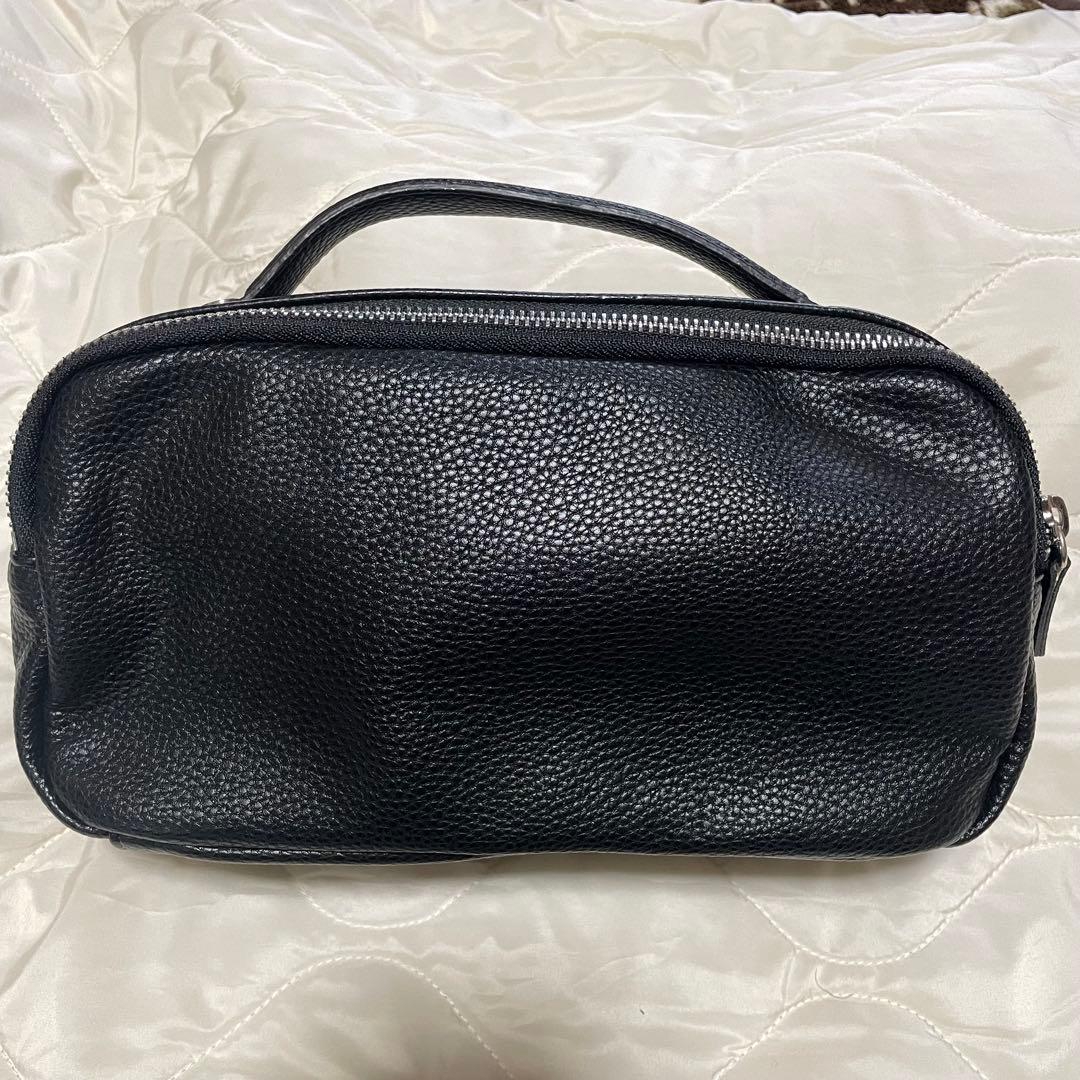 CASTELBAJAC ブラックレザー バッグ カステルバジャック レザーバッグ