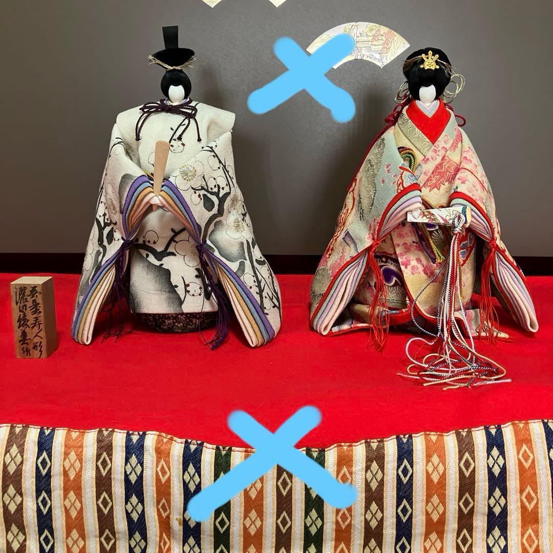 雛人形　ルーブル・ルネッサンス認定名誉作家　無量寿人形作家　濃田綾美