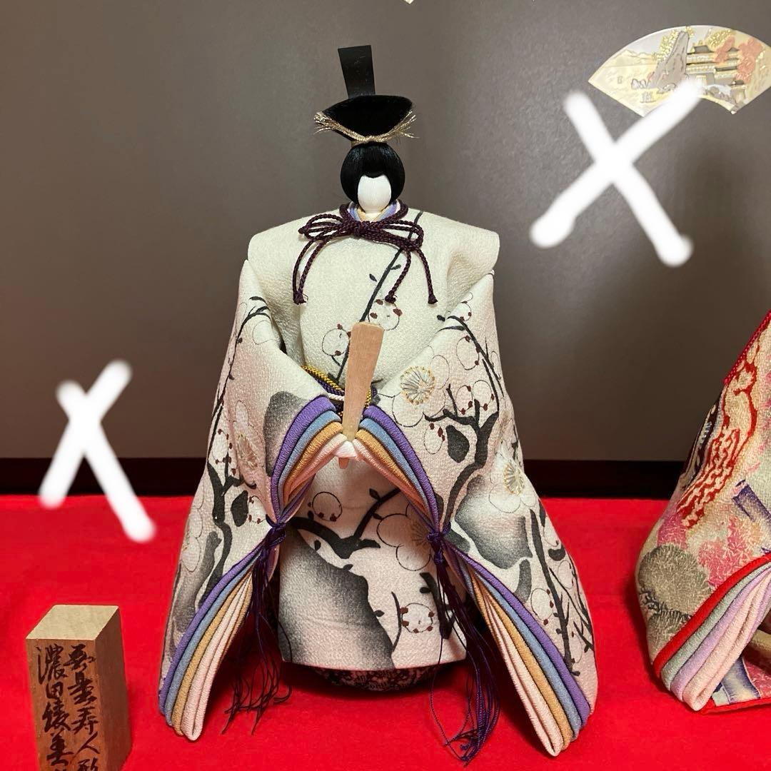 雛人形　ルーブル・ルネッサンス認定名誉作家　無量寿人形作家　濃田綾美