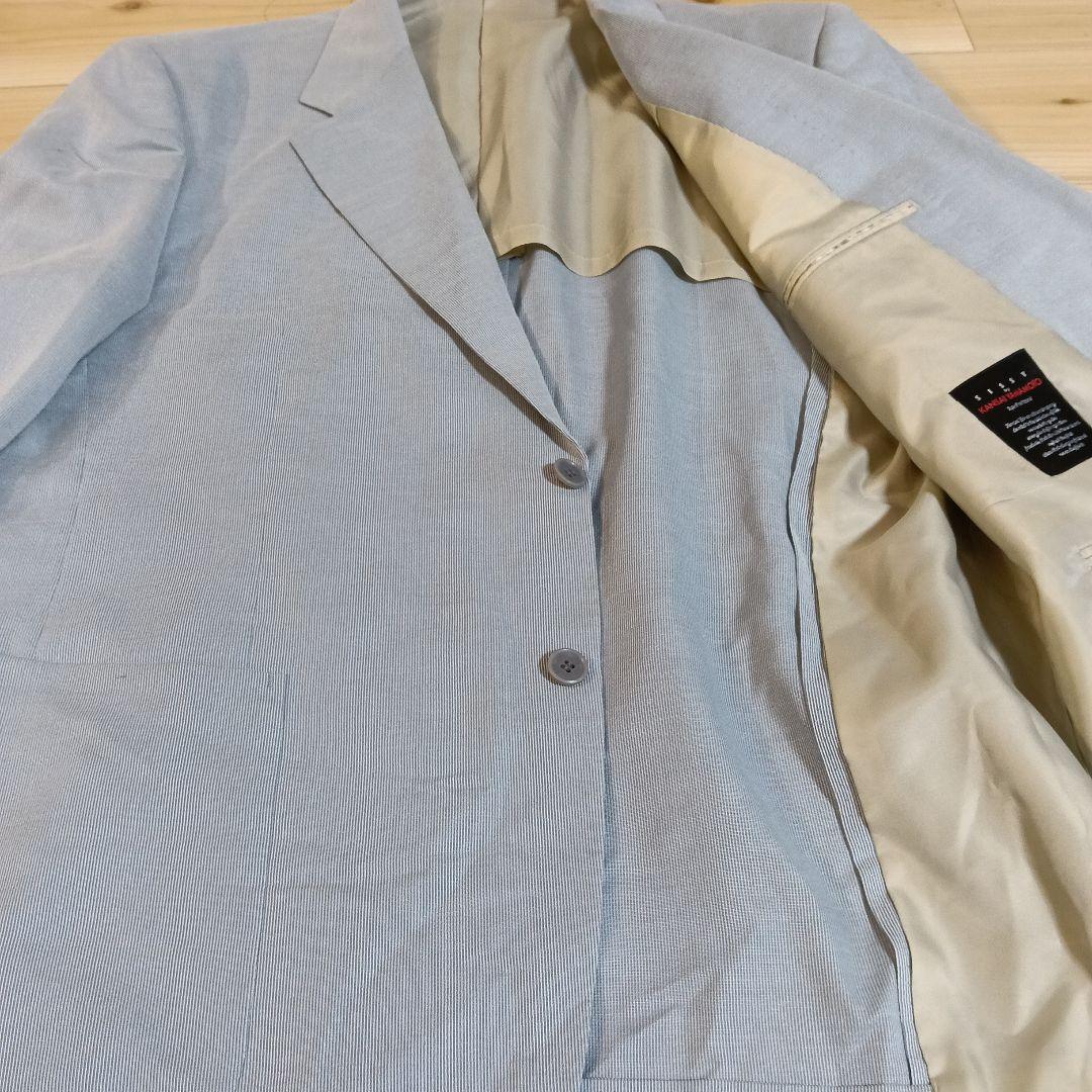 山本寛斎　テーラードジャケット　麻　リネン　大きいサイズ