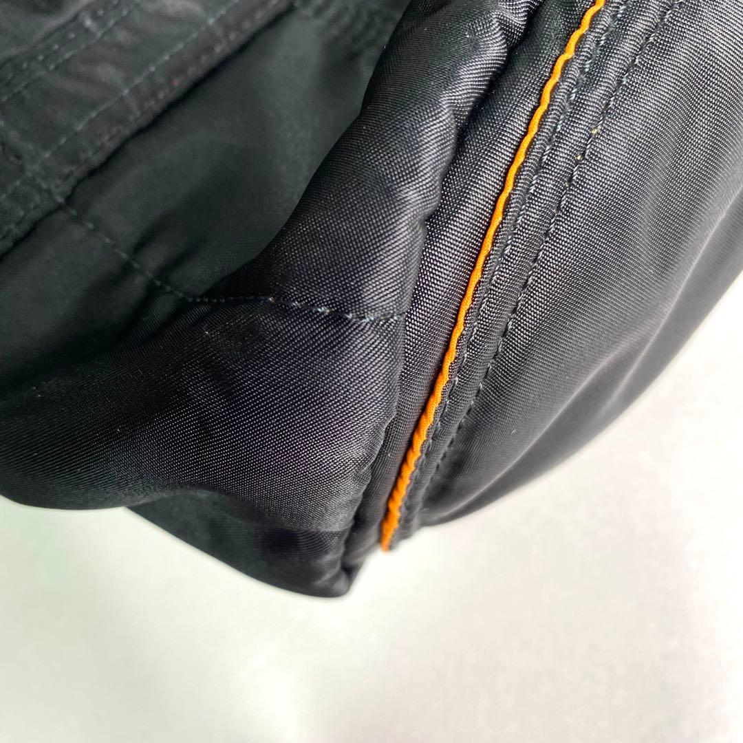 美品✨Porter タンカー ミニボストン バック 黒 ナイロン ドラムバック